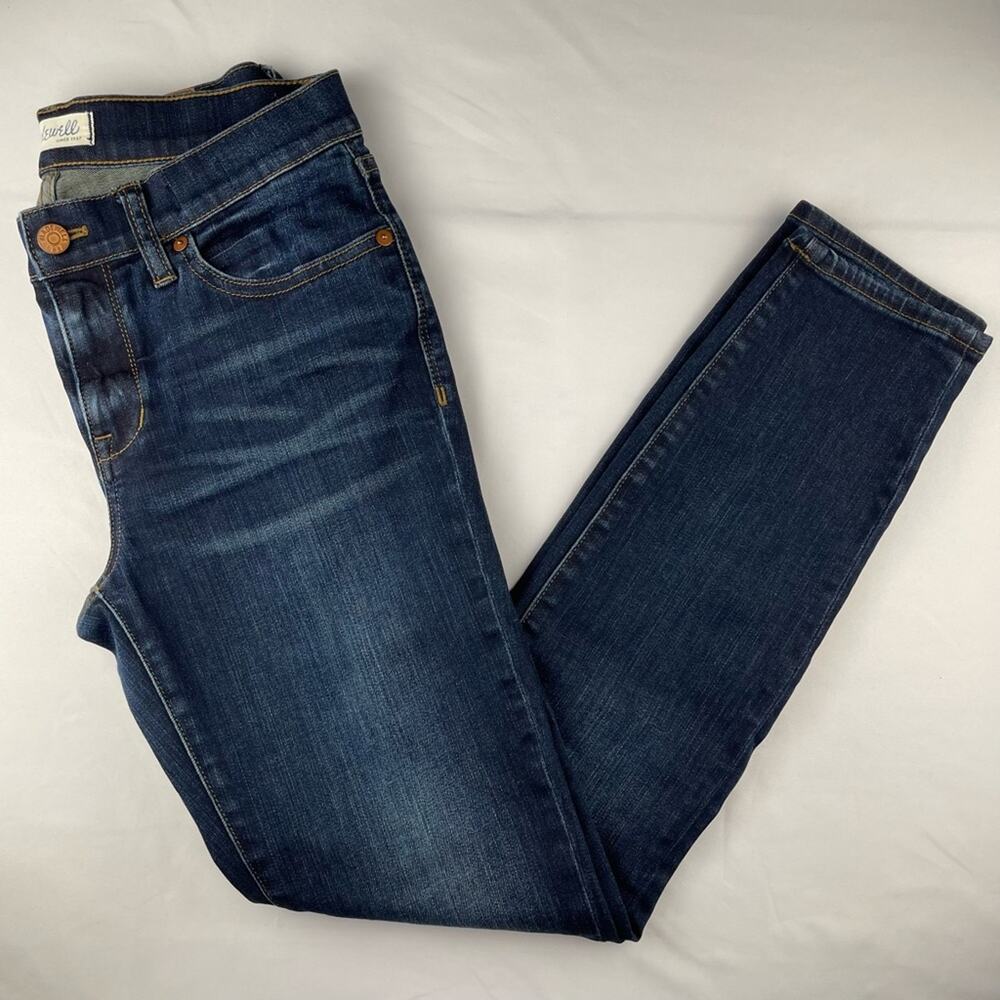 Madewell 8" Skinny Jeans in Lakeshore Wash Size 27